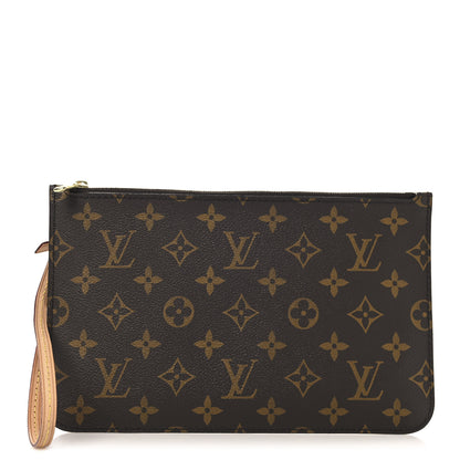 Louis Vuitton Monogram Neverfull MM GM Pochette 1 of 7