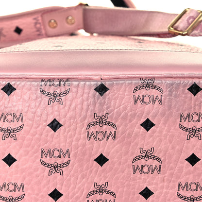 MCM Visetos Small Side Stud Stark Backpack Soft Pink 11 of 12
