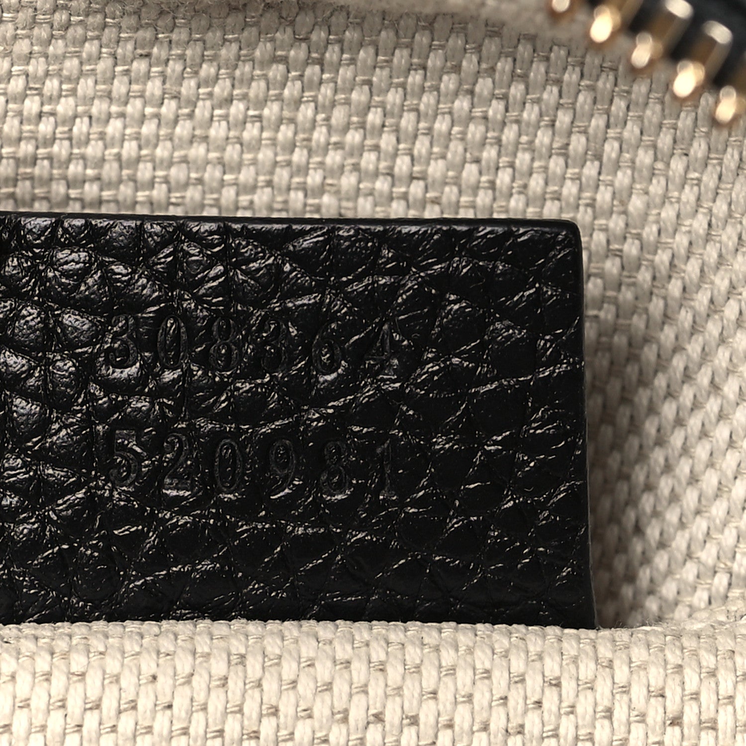 Gucci Pebbled Calfskin Small Soho Disco Bag Black 7 of 9
