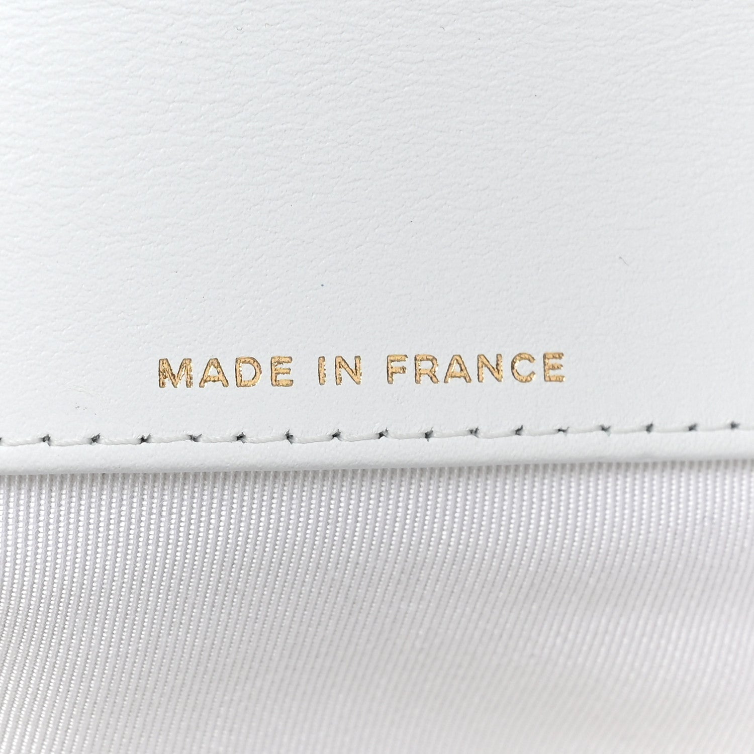 Chanel Patent Quilted Glasses Case With Chain White 7 of 11