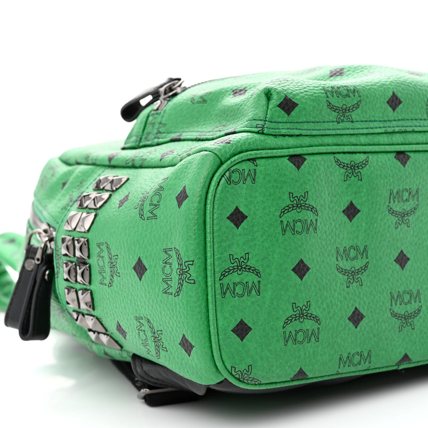 Visetos Small Side Stud Stark Backpack Green