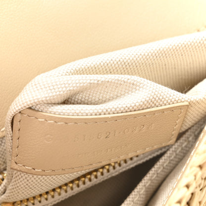 Saint Laurent Raffia Monogram Medium Jamie Natural Avorio 7 of 11