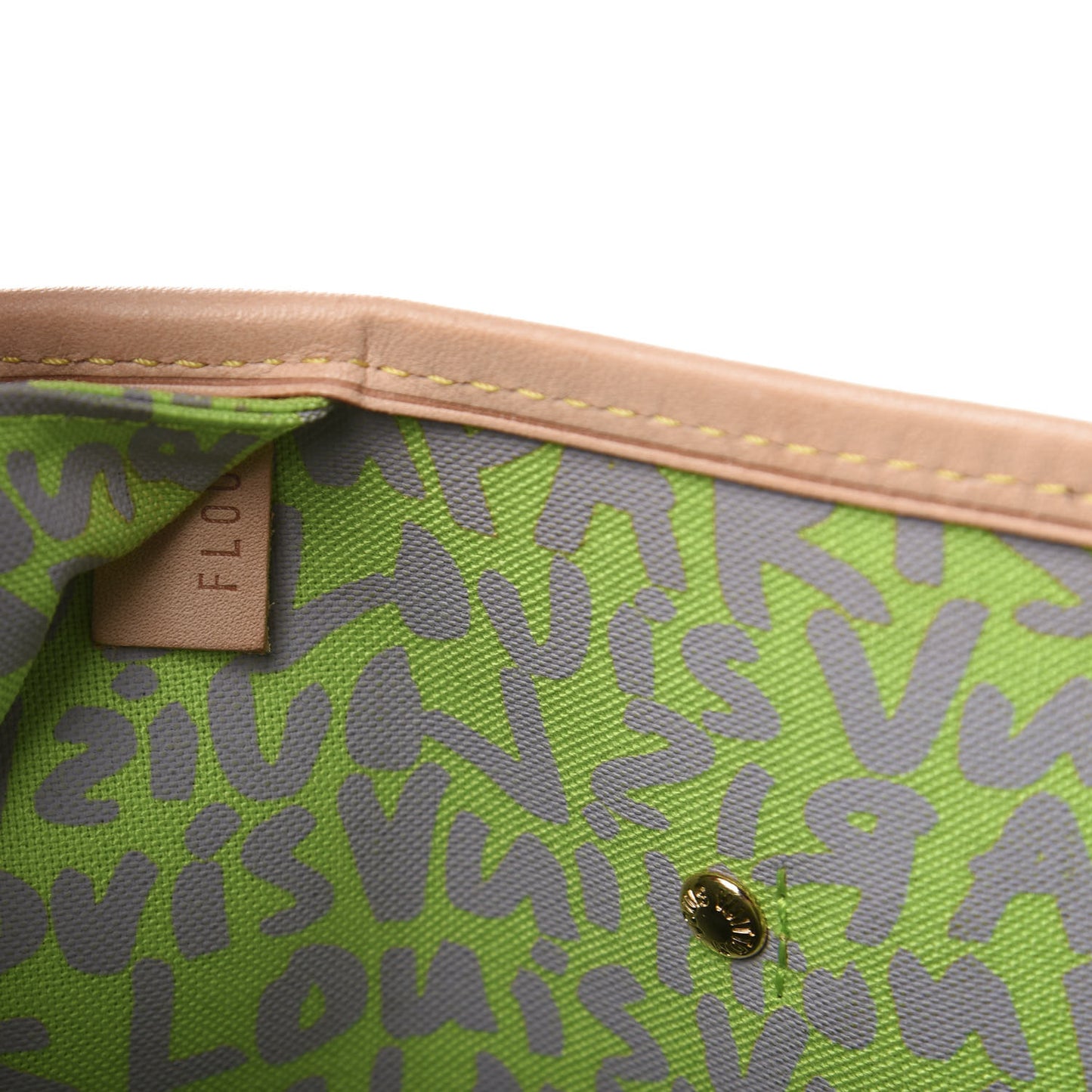 Monogram Graffiti Neverfull GM Green