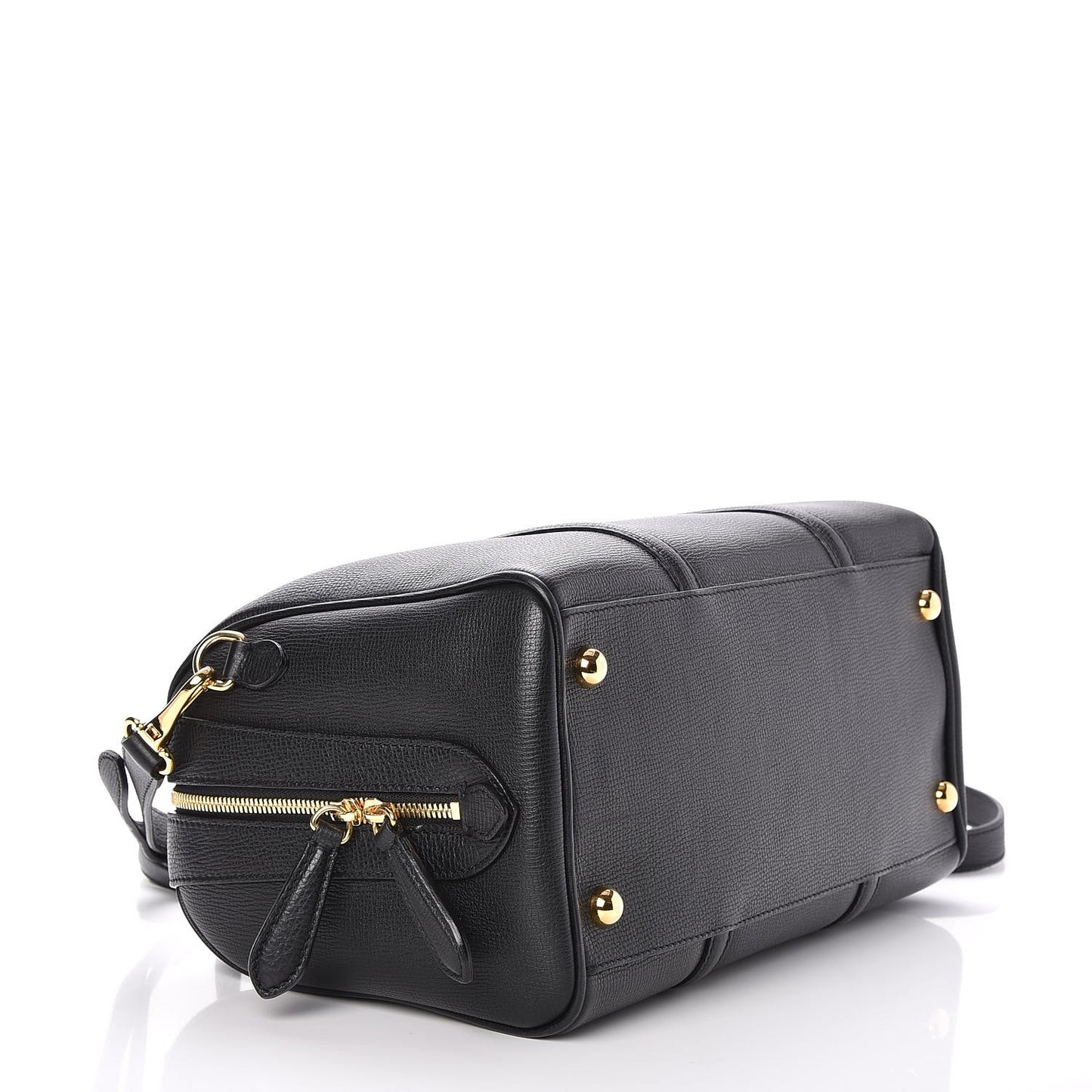 Derby Calfskin Medium Alchester Bowling Bag Black