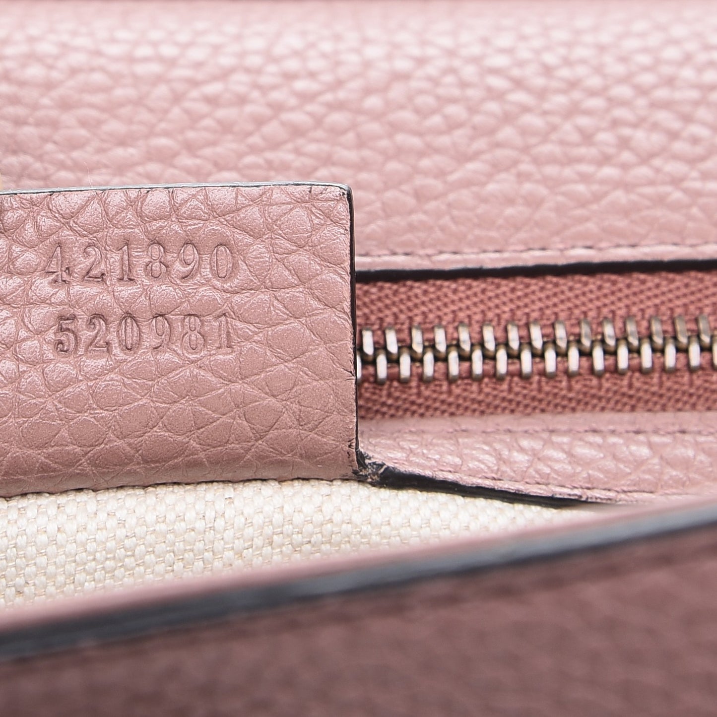 Calfskin Small GG Marmont Top Handle Bag Rosy Phard