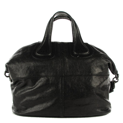 Givenchy Grained Calfskin Large Nightingale Black 1 of 14