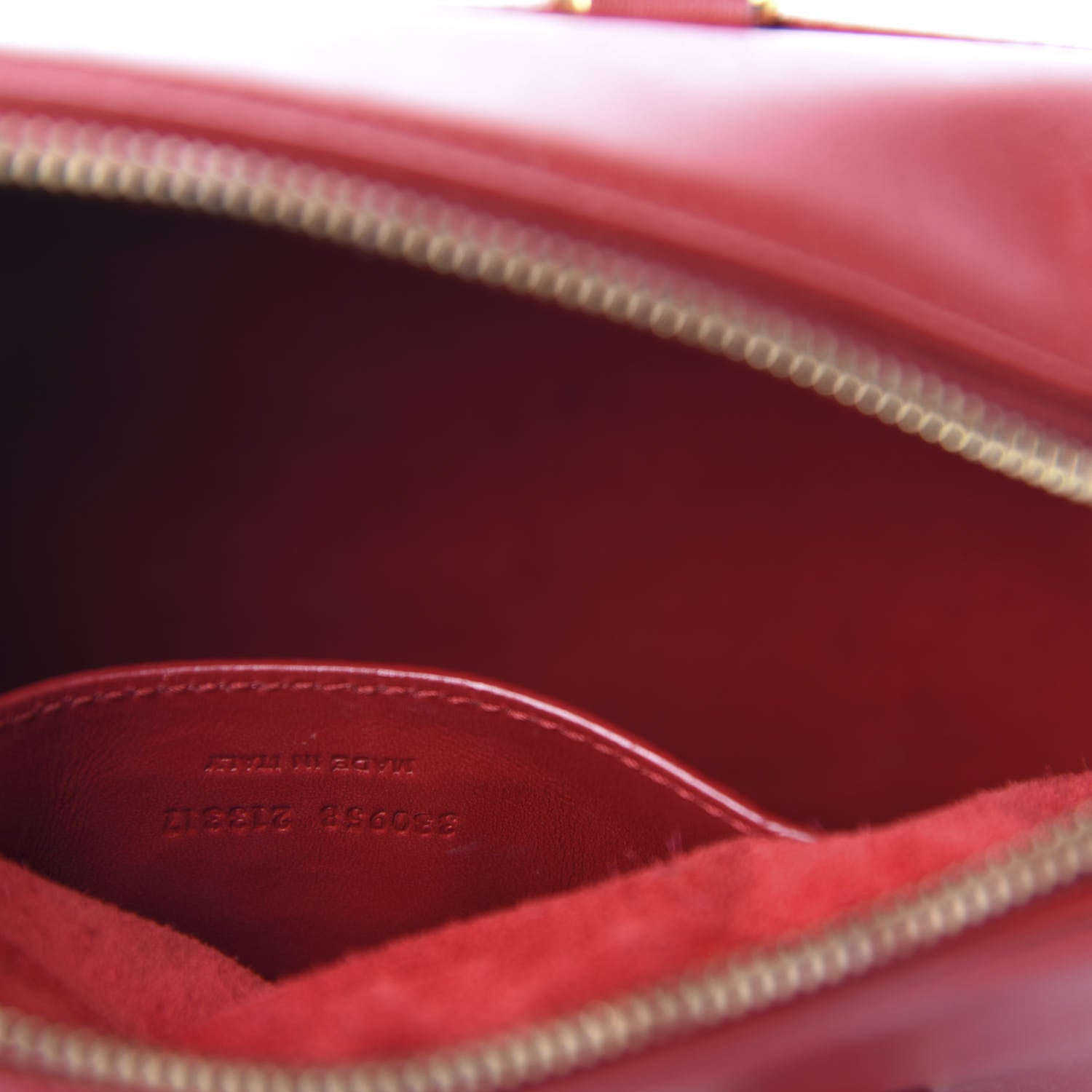 Saint Laurent Calfskin Classic Baby Duffle Red 9 of 12