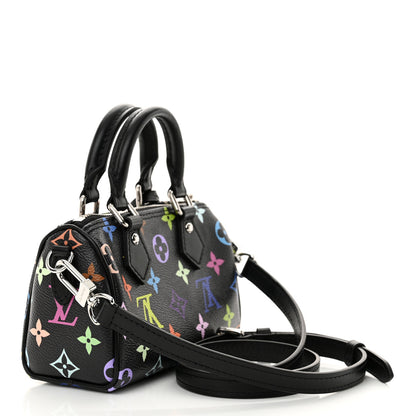 Louis Vuitton LV X TM Monogram Multicolor Nano Speedy Black 3 of 11
