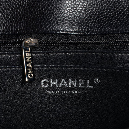 Chanel Caviar Jumbo Single Flap Black 6 of 8