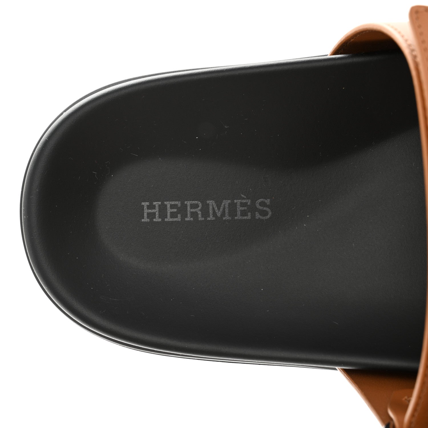 Hermes Calfskin Womens Chypre Sandals 40.5 Naturel 8 of 9