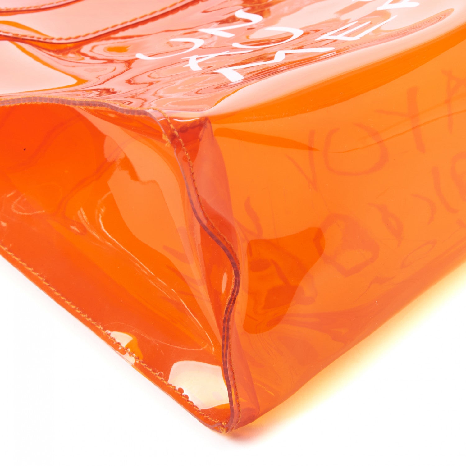 Hermes Vinyl Souvenir De L'Exposition Kelly Orange 6 of 7