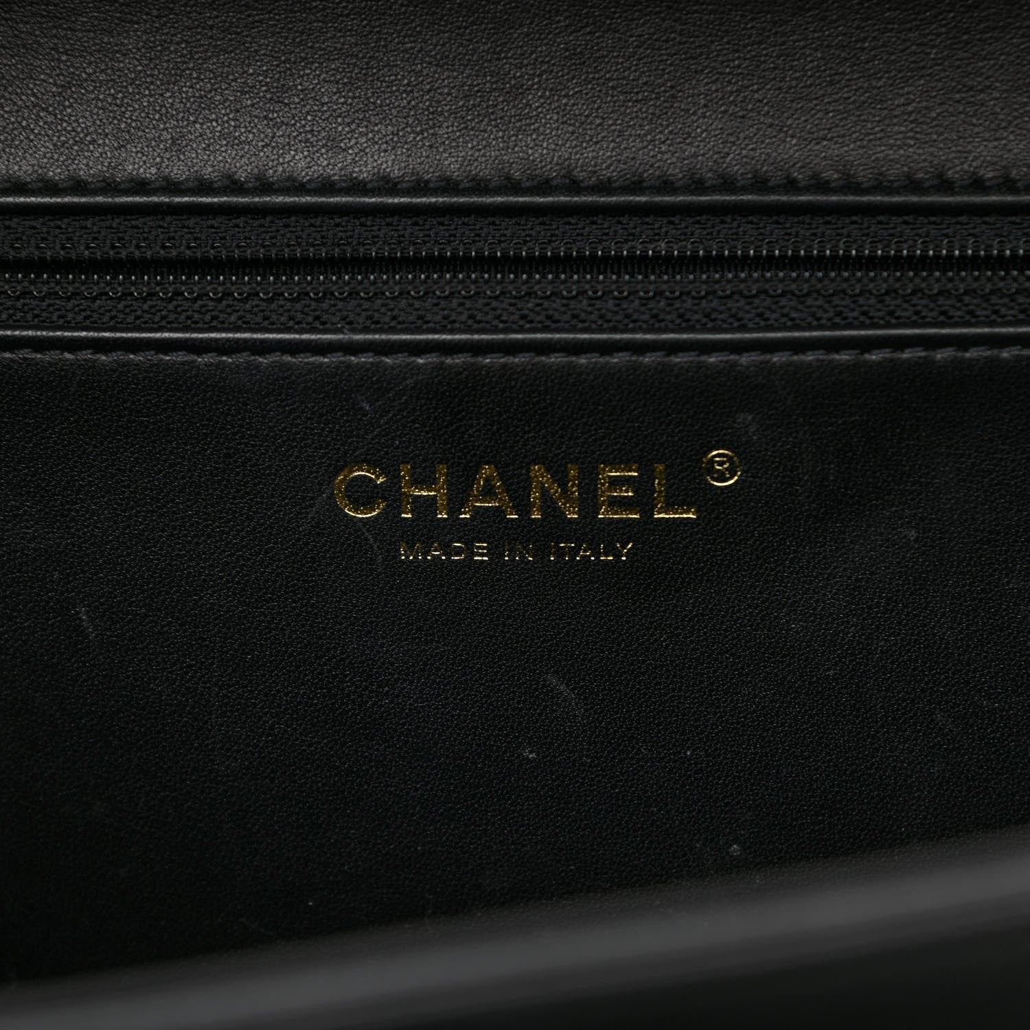 Chanel Caviar Quilted Large CC Filigree Vanity Case Beige Black 7 of 12