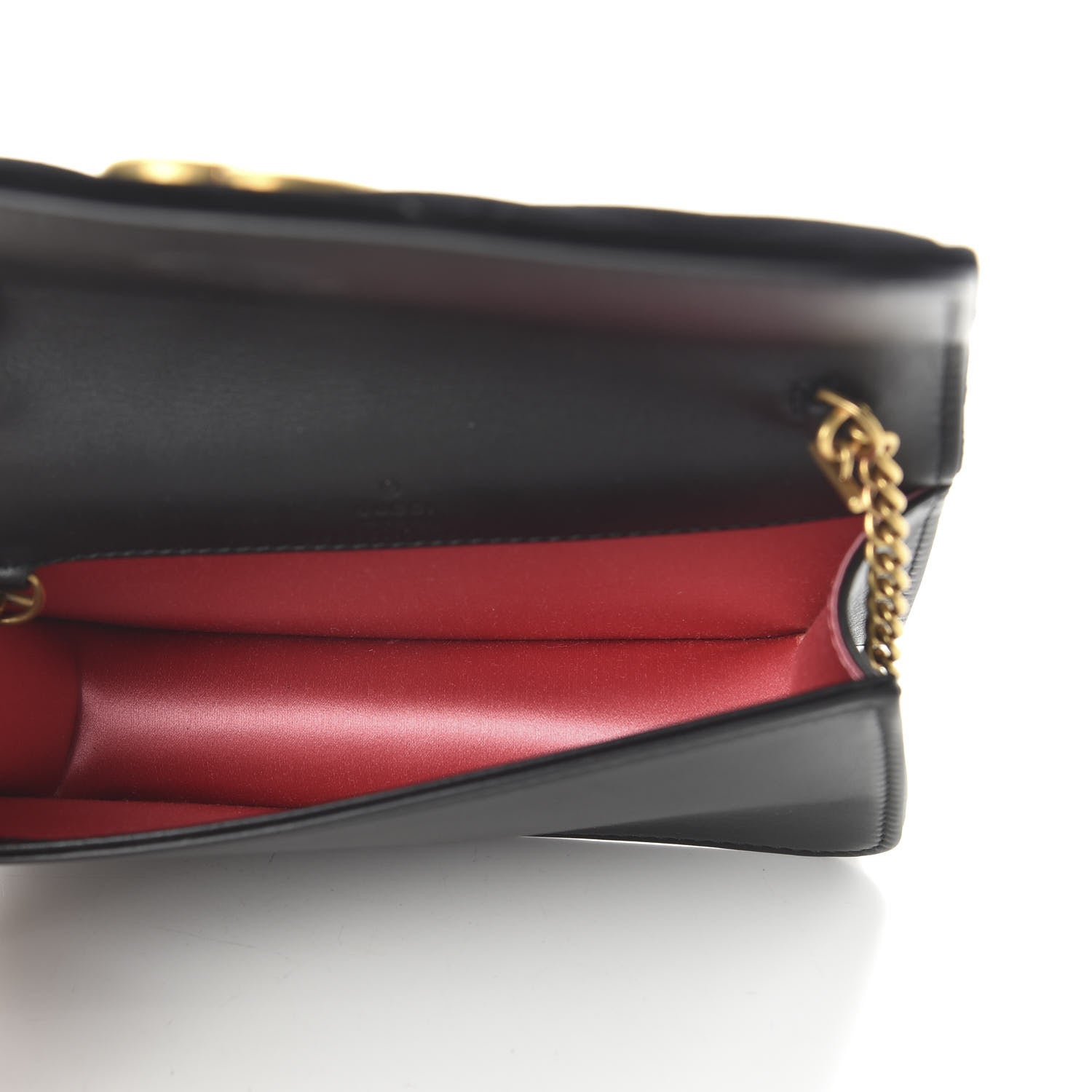 Gucci Velvet Matelasse GG Marmont Mini Bag Black 5 of 10