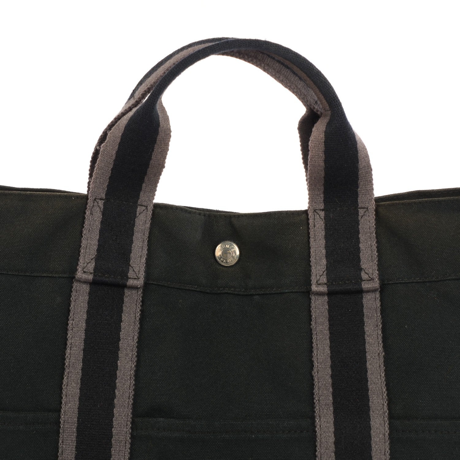 Hermes Canvas Fourre Tout MM Black 20 of 20