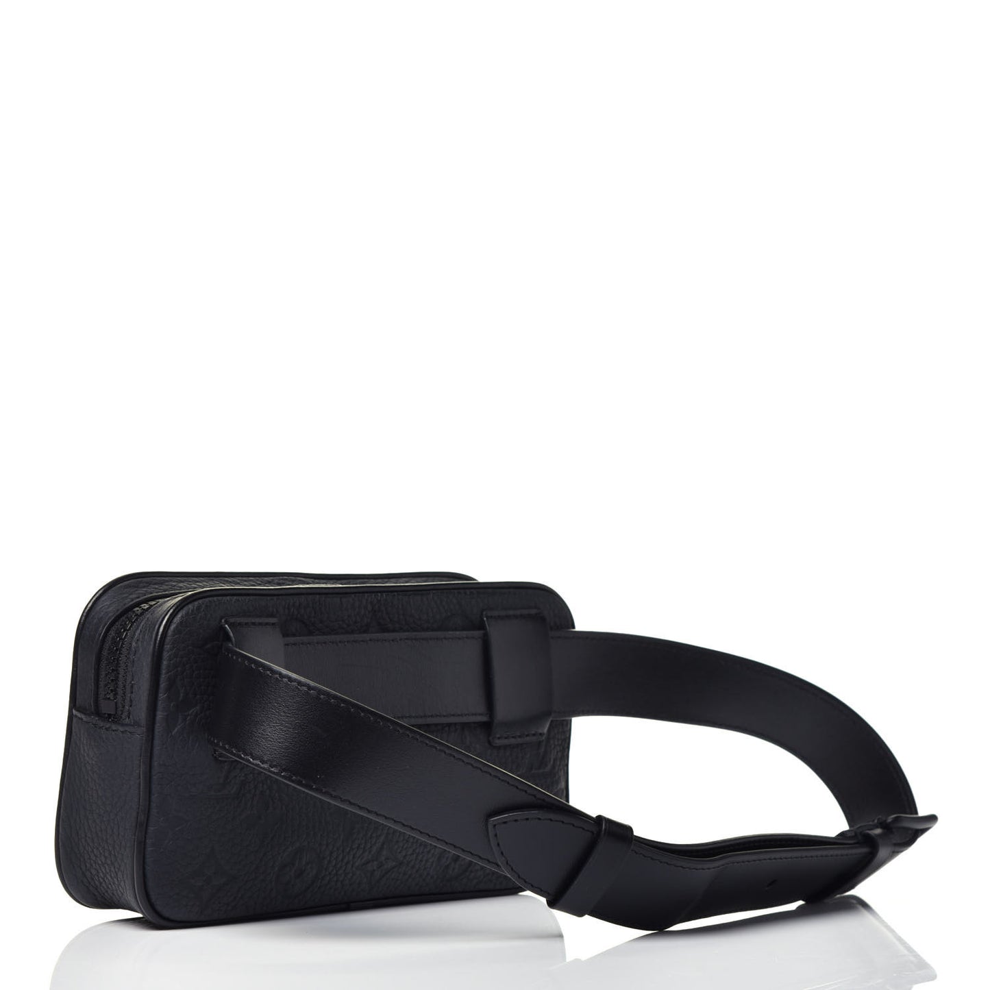 Taurillon Monogram Uniformes Solar Ray Soft Pochette Volga Belt Bag Black
