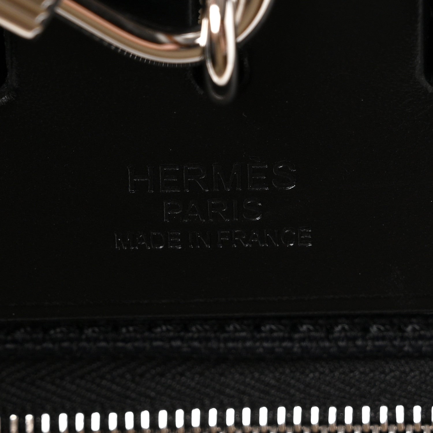 Hermes Toile Vache Hunter Herbag Zip 39 MM Black 6 of 10