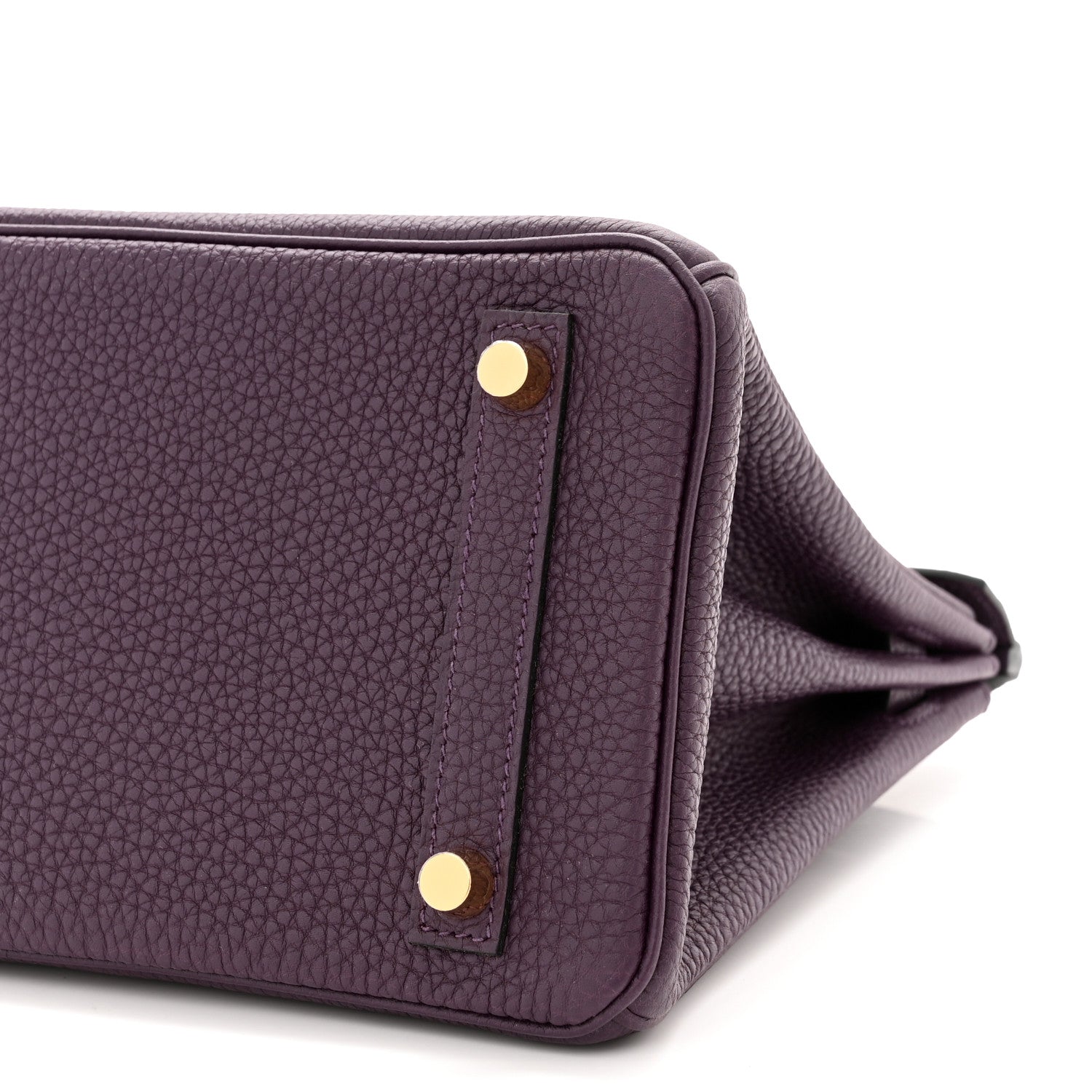 Hermes Togo Birkin 25 Cassis 10 of 11