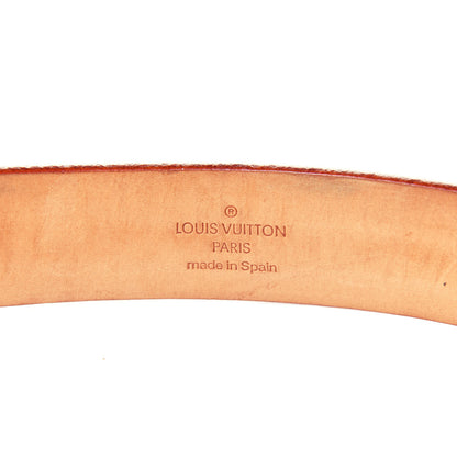 Louis Vuitton Monogram Multicolor LV Cut Reversible Belt 80 32 Black 5 of 9