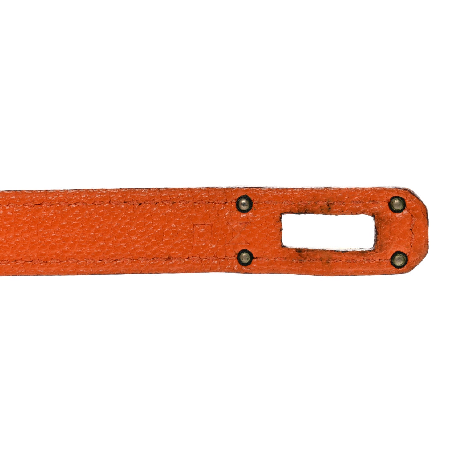 Hermes Chevre Mysore Kelly Longue Wallet Orange 7 of 12
