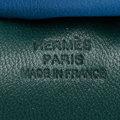 Hermes Milo Lambskin Grigri Rodeo Horse Bag Charm MM Malachite 4 of 4