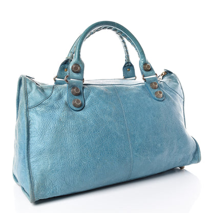 Balenciaga Agneau Giant 21 Silver Hardware Work Cyclade 3 of 24