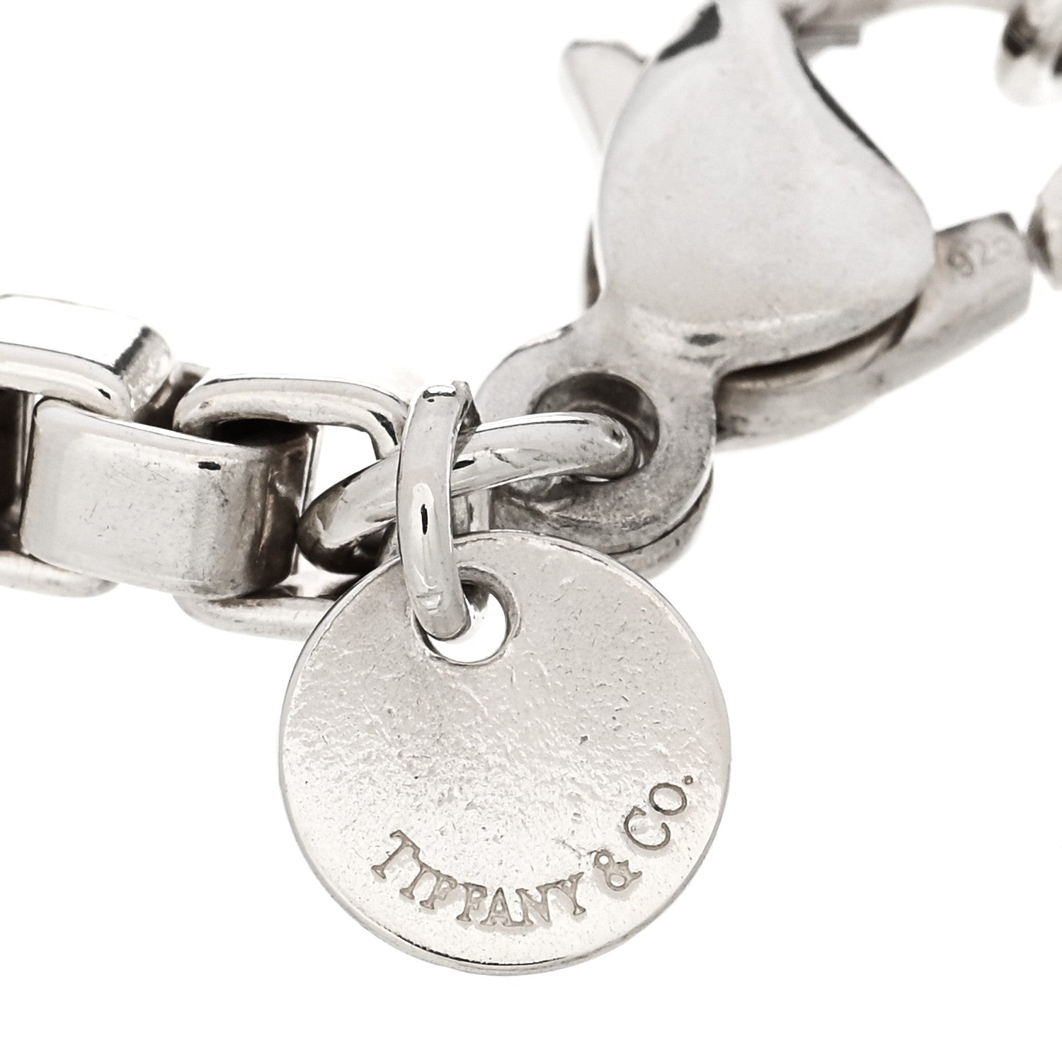Tiffany Sterling Silver 4mm Venetian Link Bracelet 3 of 4
