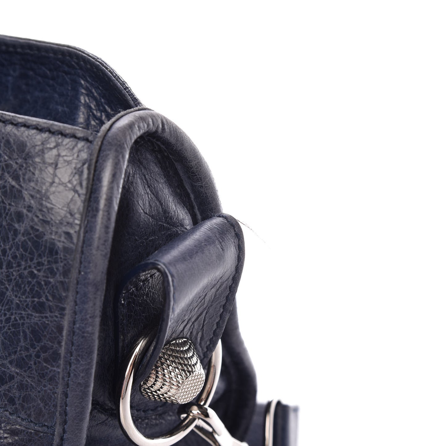 Agneau Giant 21 Silver Hardware City Bleu Roi
