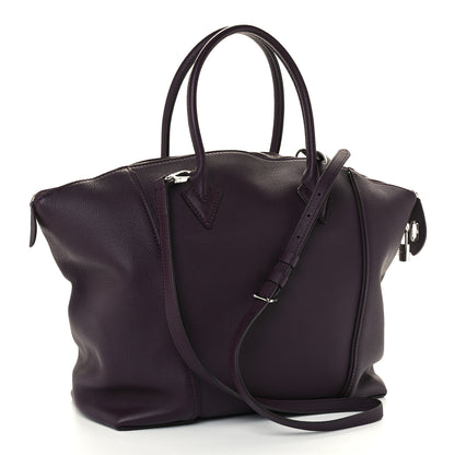Louis Vuitton Veau Cachemire Soft Lockit MM Quetsche 3 of 13