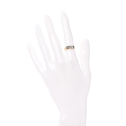 Van Cleef & Arpels 18K Yellow Gold Diamond Butterfly Ring 49 4.75 2 of 6