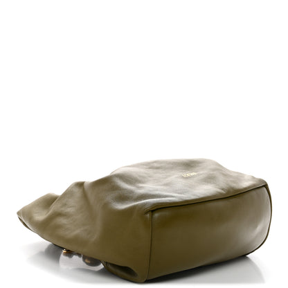 Loewe Mellow Nappa Small Squeeze Bag Olive 4 of 14