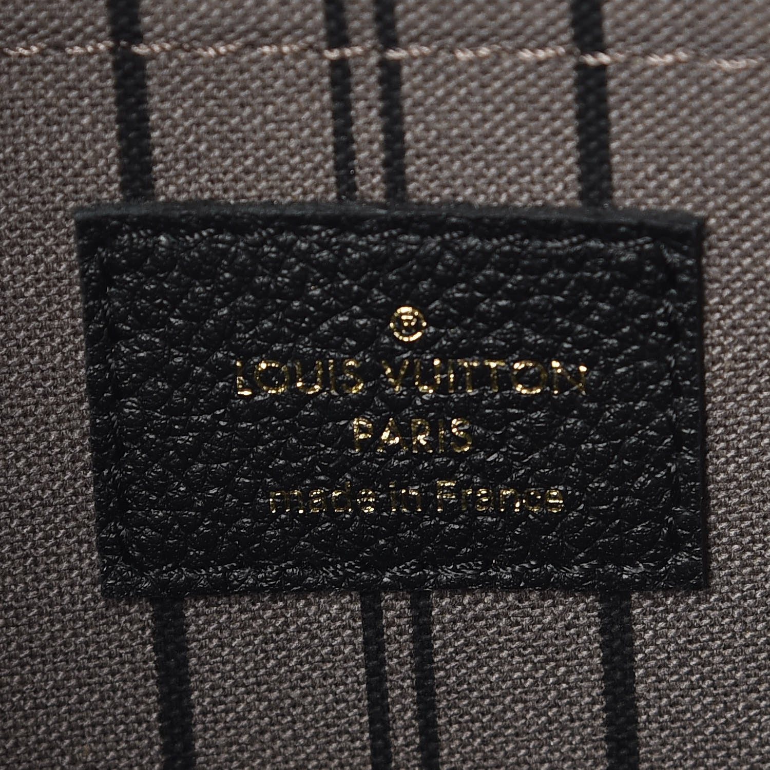 Louis Vuitton Empreinte Montaigne BB Black 8 of 9