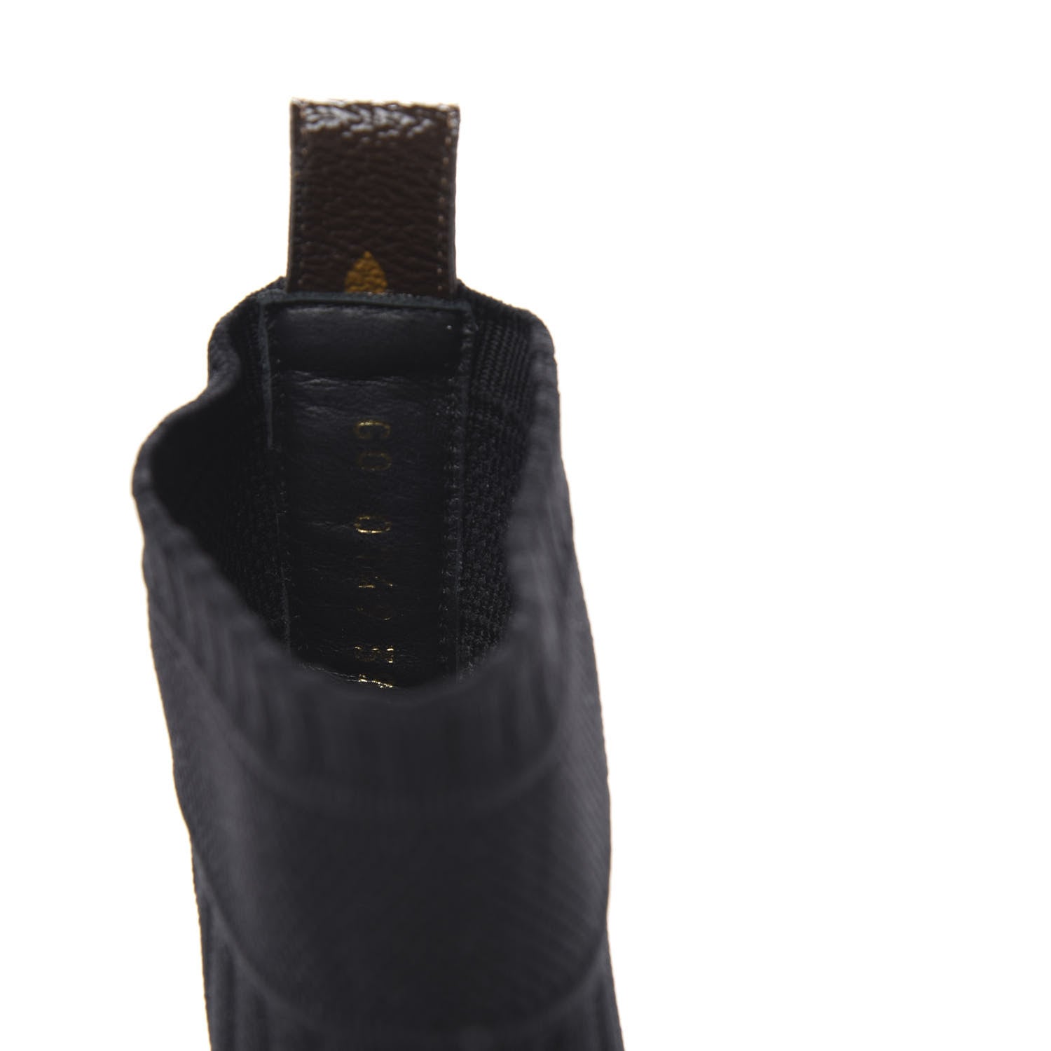Louis Vuitton Stretch Fabric Aftergame Sneaker Boots 38.5 Black 8 of 8