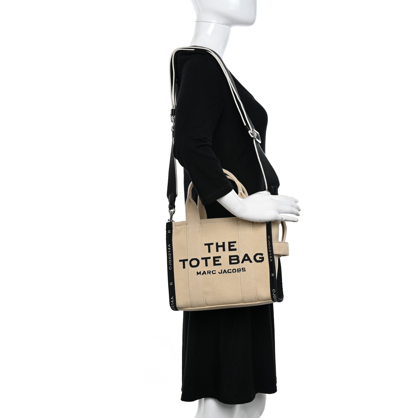 Jacquard Small The Traveler Tote Bag Warm Sand