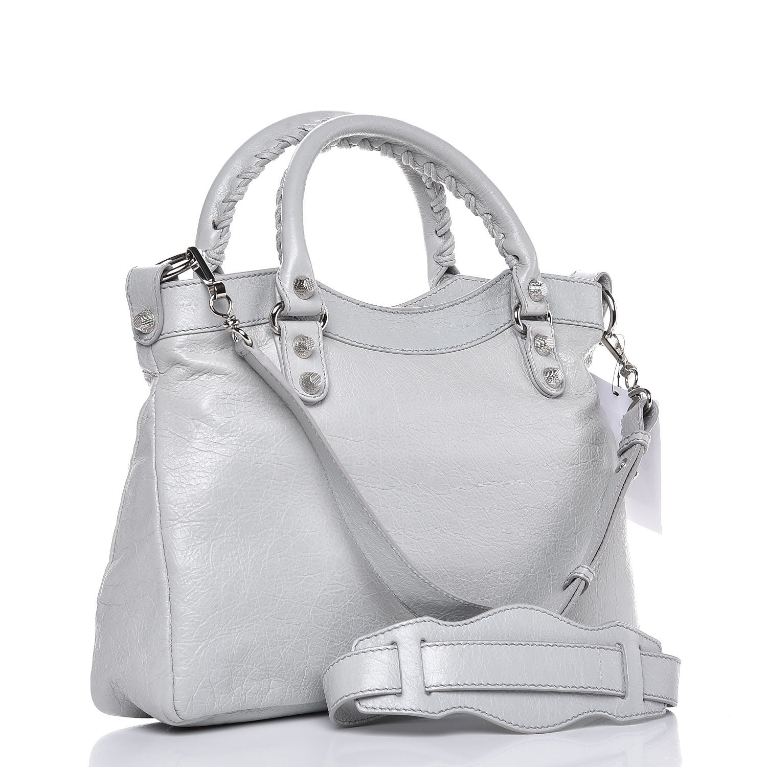 Balenciaga Agneau Giant 12 Silver Hardware Town Gris 4 of 8