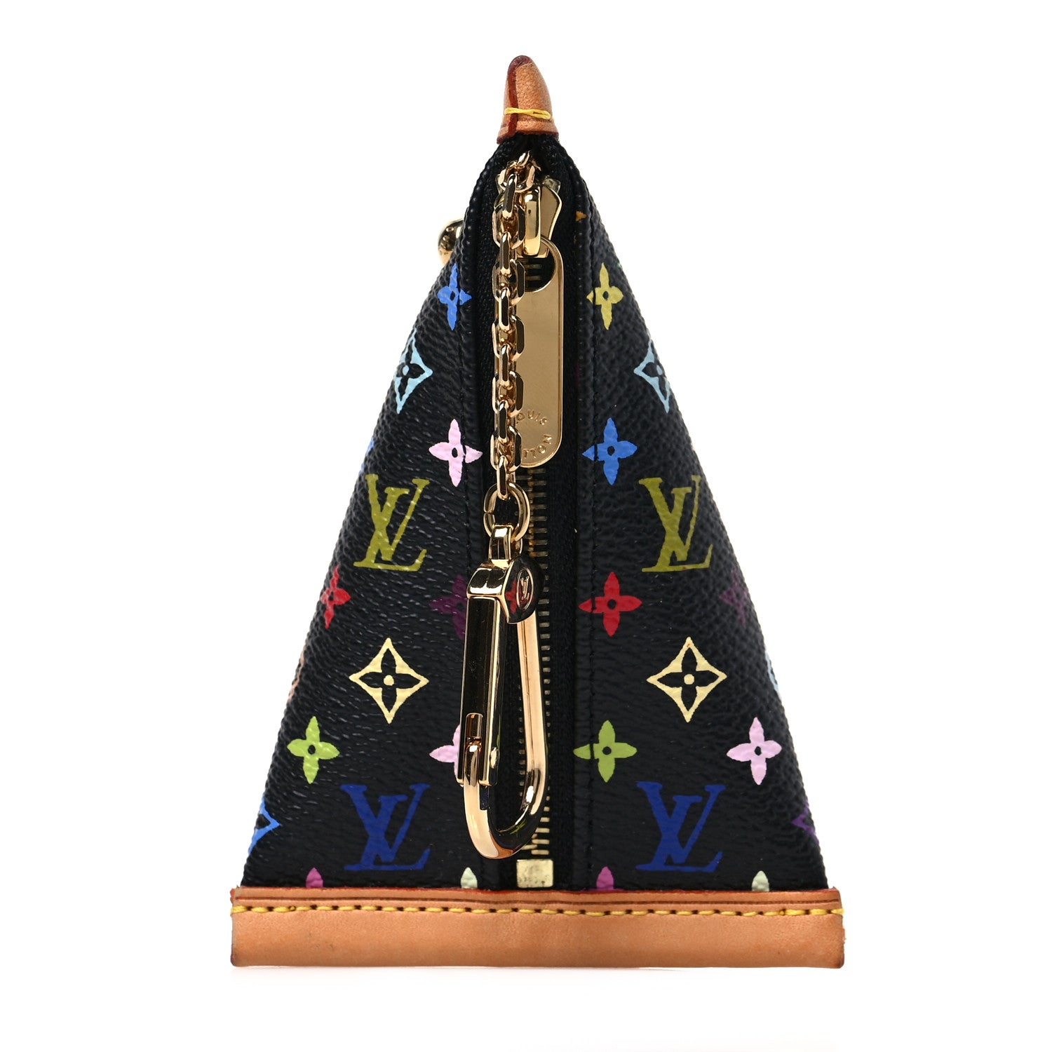 Louis Vuitton Monogram Multicolor Berlingot Coin Purse Black 1 of 7