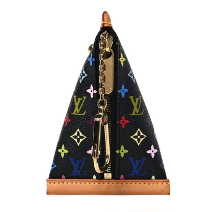 Louis Vuitton Monogram Multicolor Berlingot Coin Purse Black 1 of 7