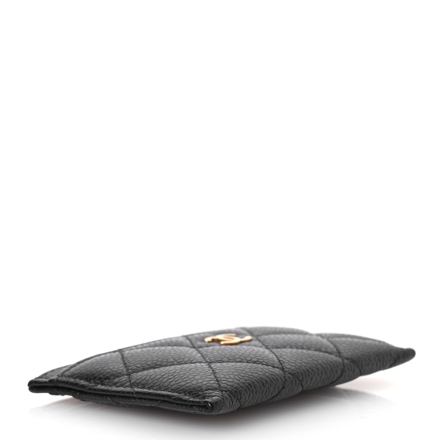 Chanel Caviar Quilted Card Holder Navy 4 of 10