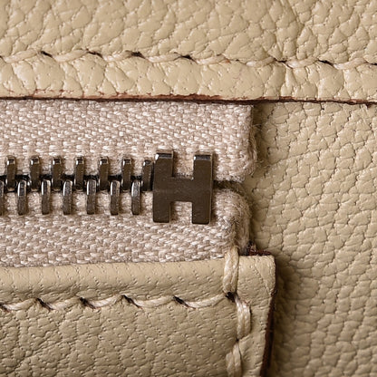 Hermes Taurillon Clemence Birkin 35 Parchemin 13 of 24