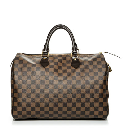 Louis Vuitton Damier Ebene Speedy 35 1 of 7