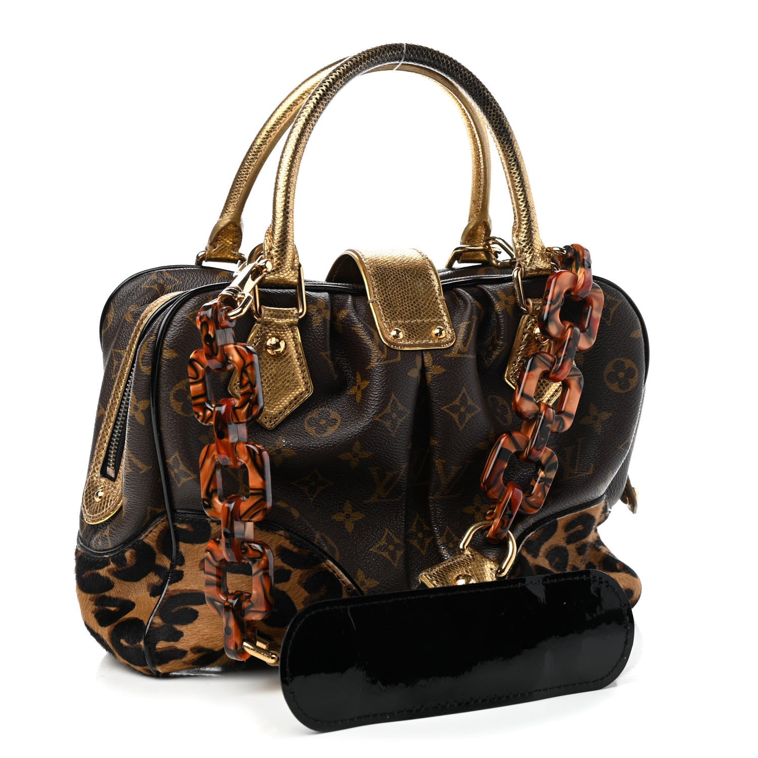 Louis Vuitton Monogram Leopard Adele 3 of 9
