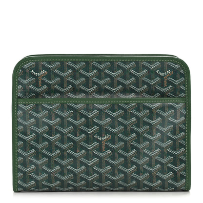 Goyard Goyardine Jouvence Toiletry Pouch MM Green 1 of 8