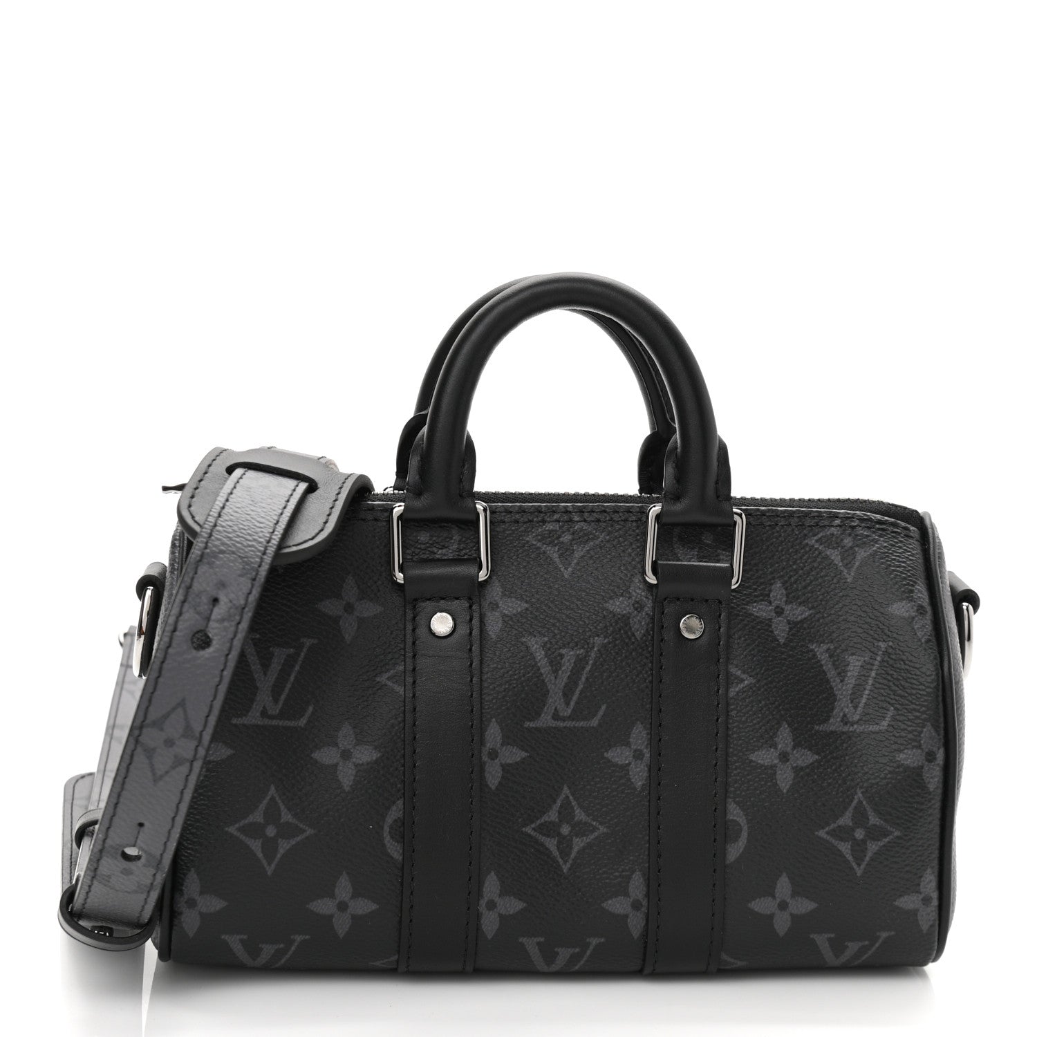Louis Vuitton Reverse Monogram Eclipse Keepall XS Black 1 of 10