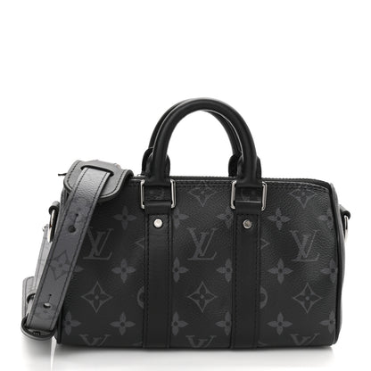 Louis Vuitton Reverse Monogram Eclipse Keepall XS Black 1 of 10