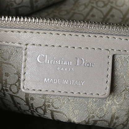 Christian Dior Lambskin Cannage Large Lady Dior Light Grey 6 of 9