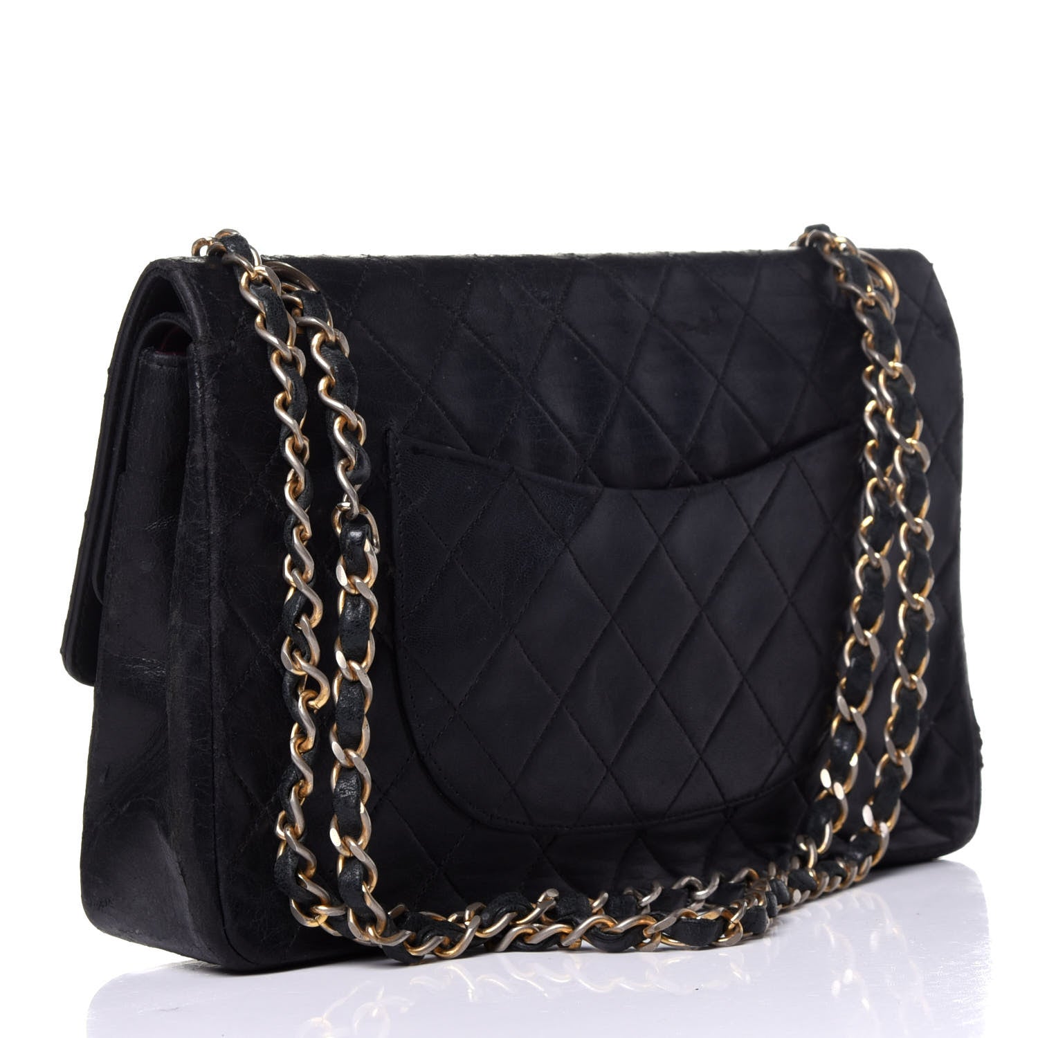 Chanel Lambskin Quilted Small Double Flap Black 4 of 18