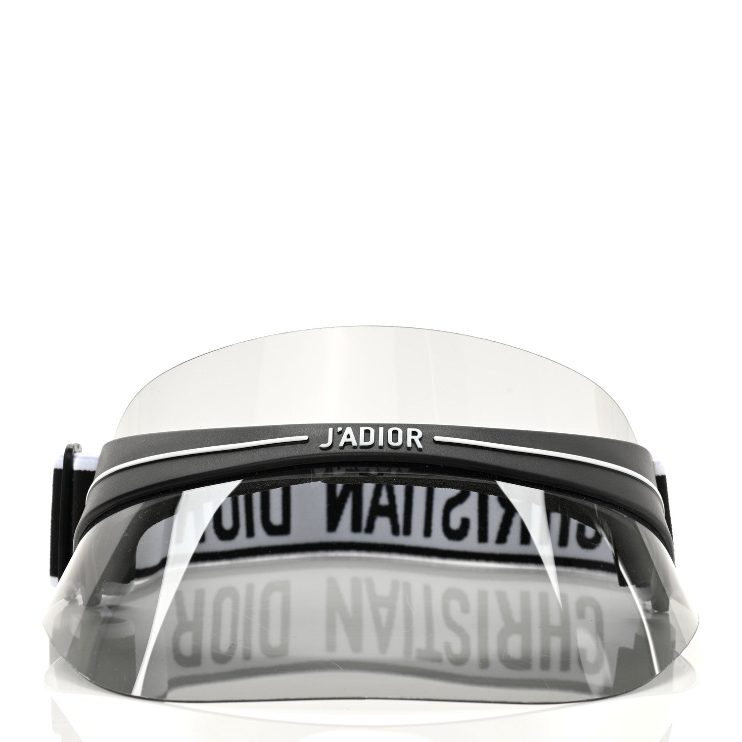 Christian Dior Mirrored DiorClub1 Sun Visor Black 3 of 9
