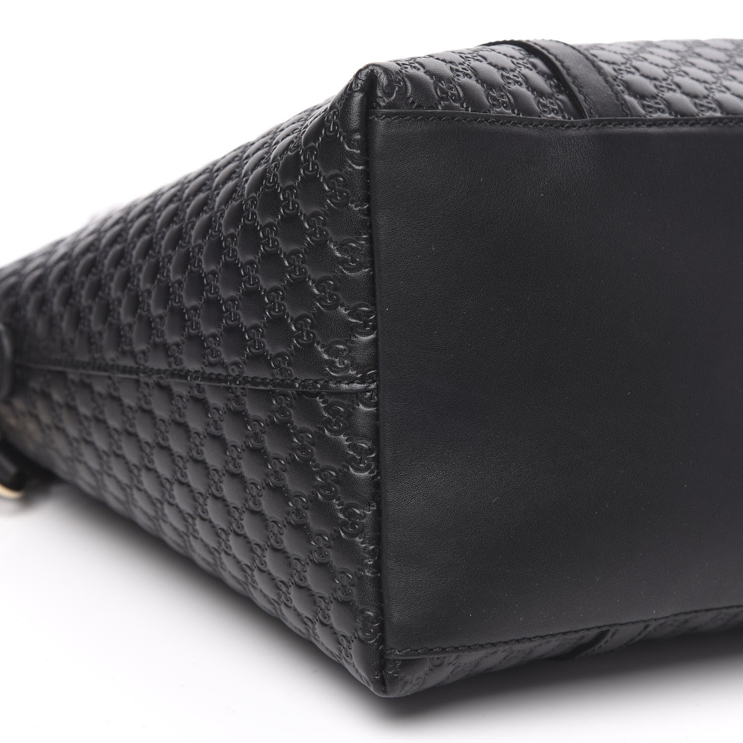 Gucci Soft Microguccissima Dome Satchel Black 8 of 10