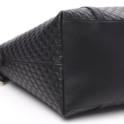 Gucci Soft Microguccissima Dome Satchel Black 8 of 10