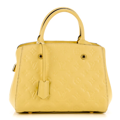 Louis Vuitton Empreinte Montaigne BB Citrine 1 of 7