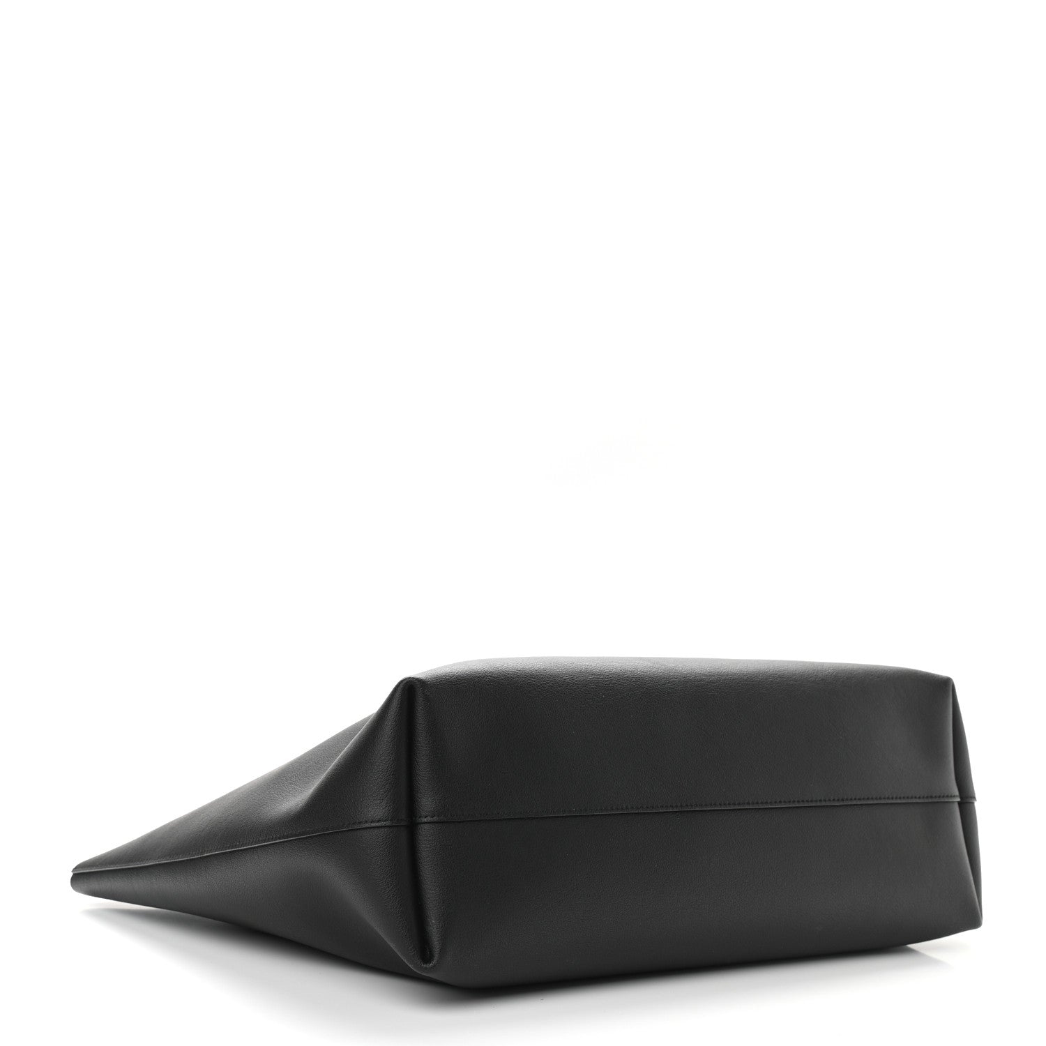Saint Laurent Calfskin Large Shopping Tote Black 5 of 11